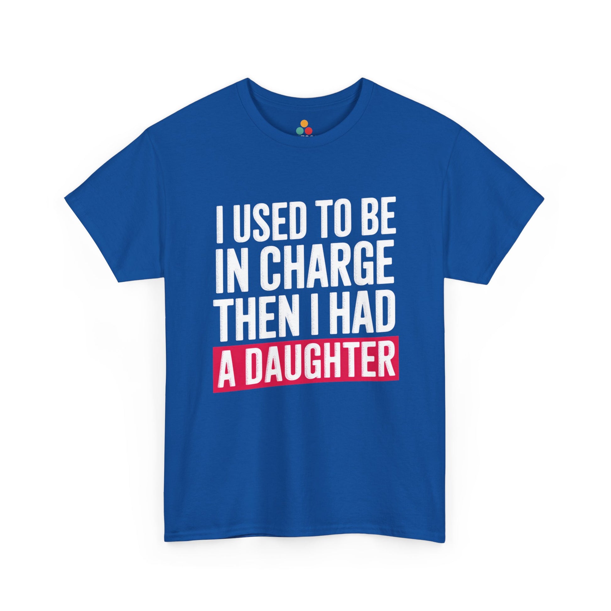 TEEZOCA Unisex T-shirt made as an outnumbered dad shirt with bold typography and daughter-themed punchline.
