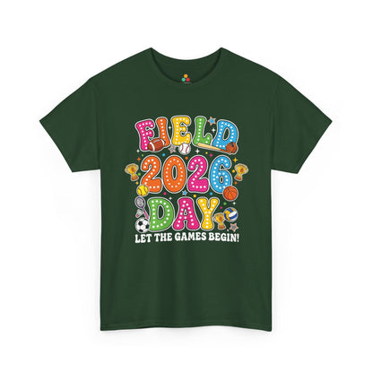 Field Day Shirts Let the Games Begin Cute Graphic Unisex T-shirt | TEEZOCA 