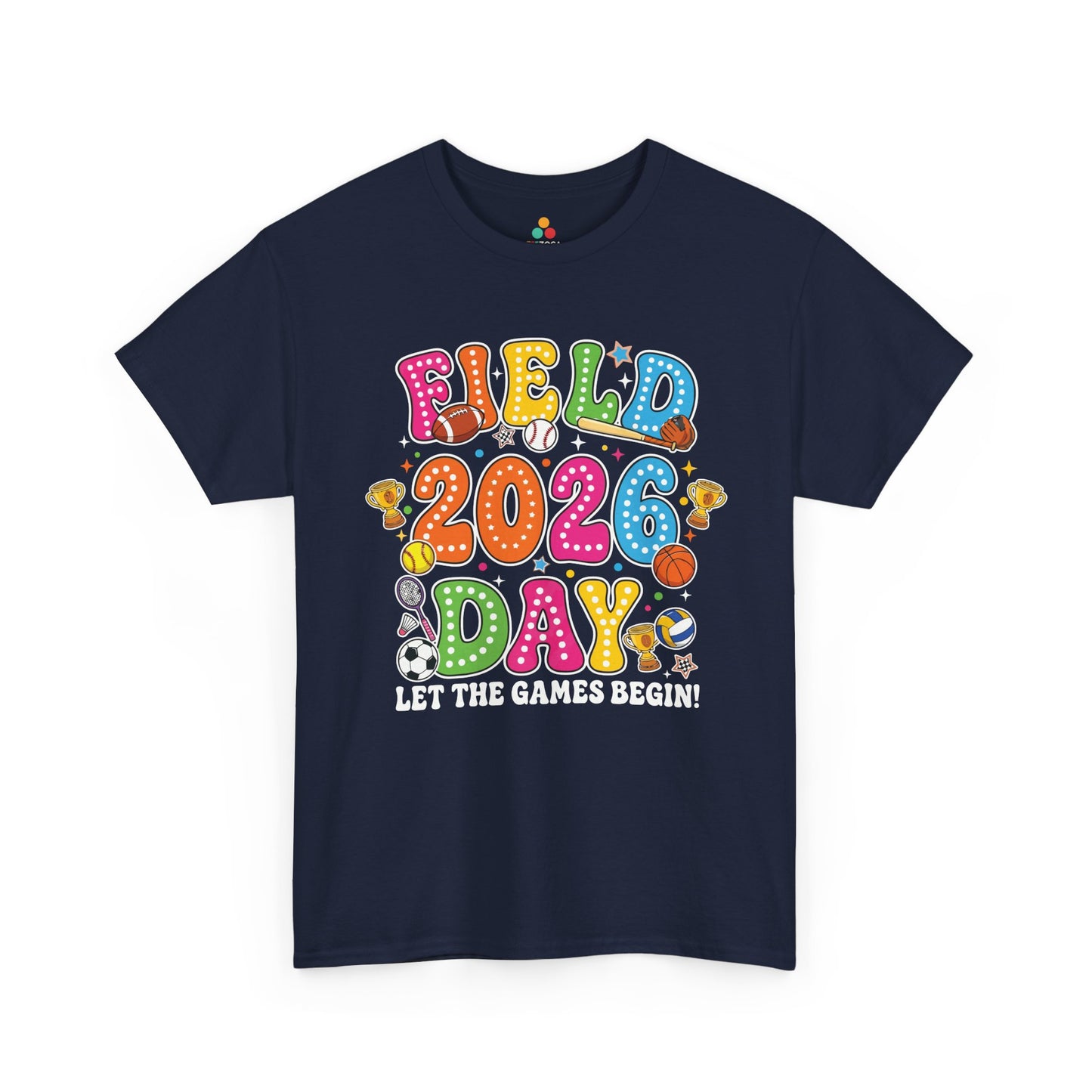Field Day Shirts Let the Games Begin Cute Graphic Unisex T-shirt | TEEZOCA 