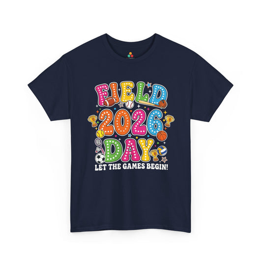 Field Day Shirts Let the Games Begin Cute Graphic Unisex T-shirt | TEEZOCA 