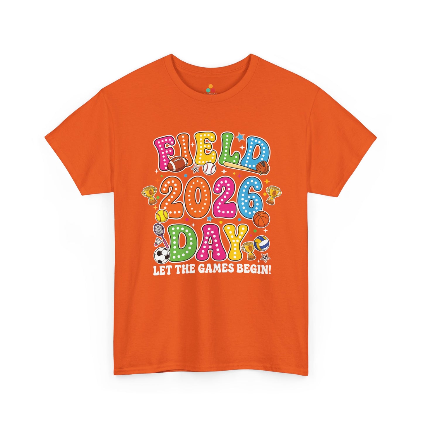 Field Day Shirts Let the Games Begin Cute Graphic Unisex T-shirt | TEEZOCA 