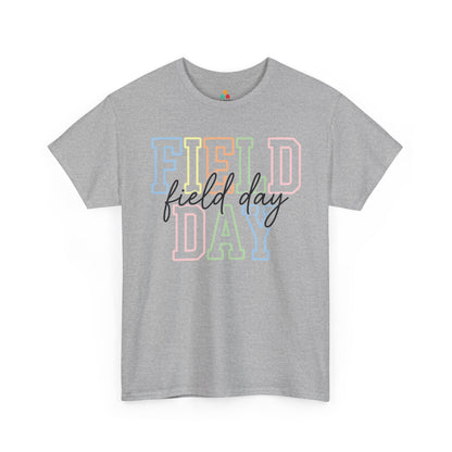 Field Day Shirts Pastel Retro Graphic Unisex T-shirt for Teachers | TEEZOCA 