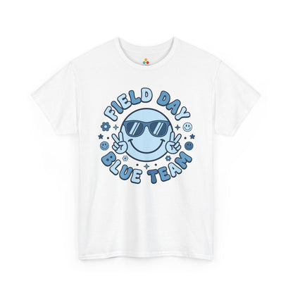 Field Day Shirts Blue Team Cute Graphic Unisex T-shirt | TEEZOCA 