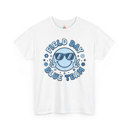 Field Day Shirts Blue Team Cute Graphic Unisex T-shirt | TEEZOCA 