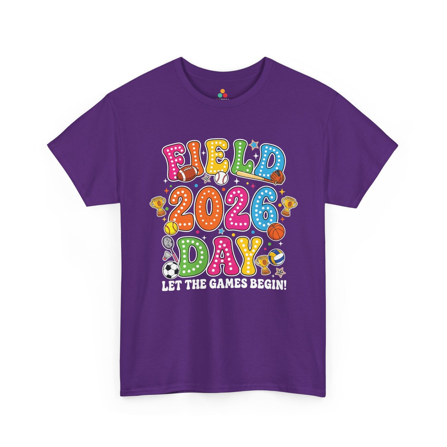 Field Day Shirts Let the Games Begin Cute Graphic Unisex T-shirt | TEEZOCA 