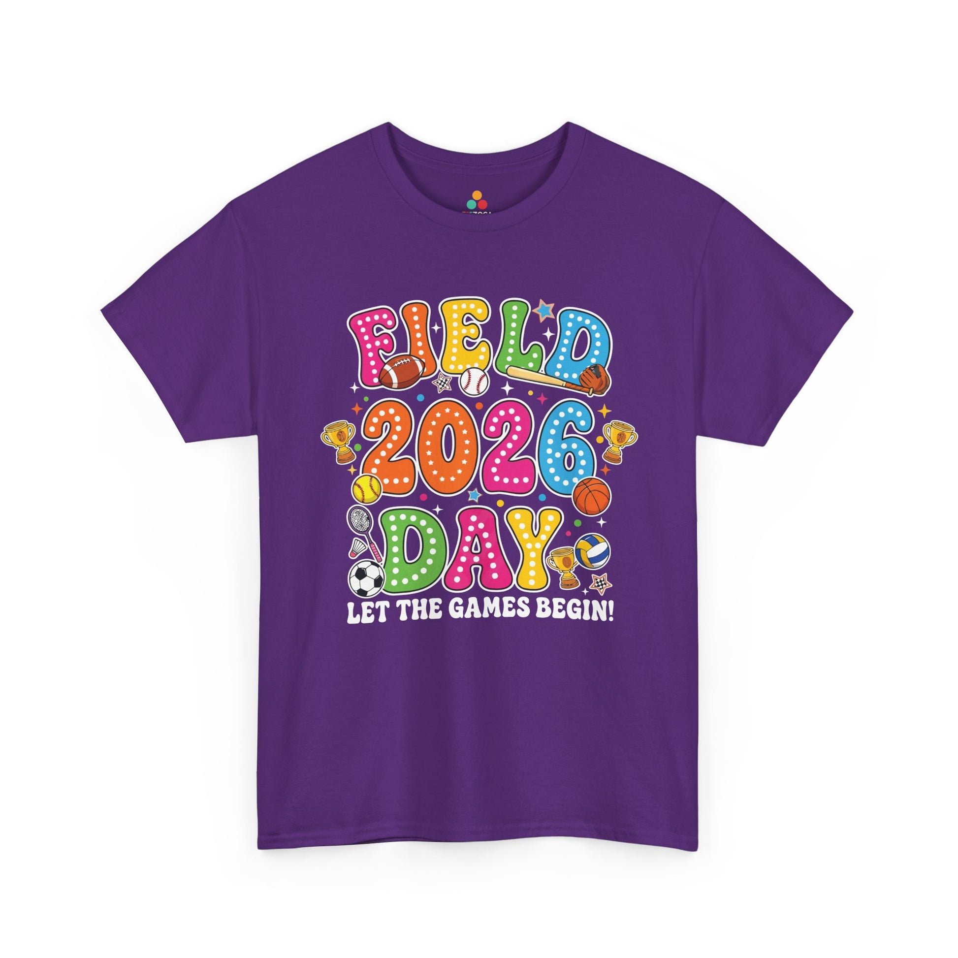 Field Day Shirts Let the Games Begin Cute Graphic Unisex T-shirt | TEEZOCA 