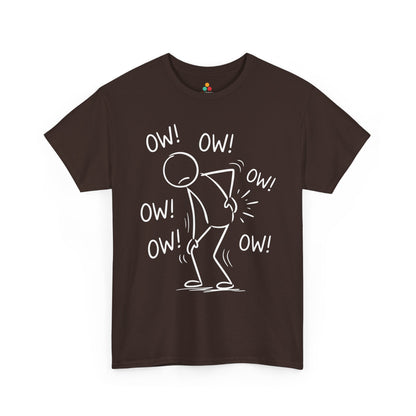 Ow Ow Ow Shirt Funny Chronic Pain Unisex T-shirt Gift Design | TEEZOCA 