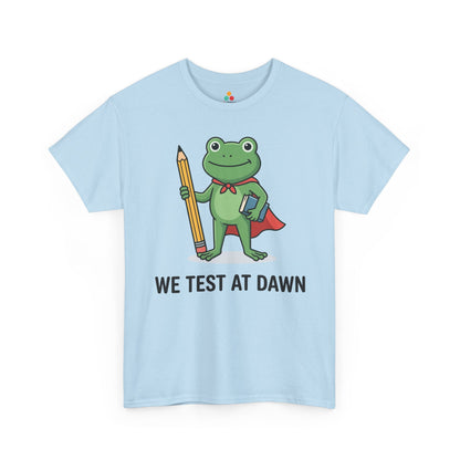 Funny Teacher State Testing Shirt Frog Unisex T-shirt | TEEZOCA 