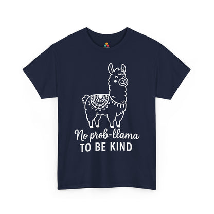 TEEZOCA Unity Day be kind llama Unisex T-shirt No Prob-Llama To Be Kind Unity Day Anti-Bullying Awareness Unisex T-shirt | TEEZOCA 