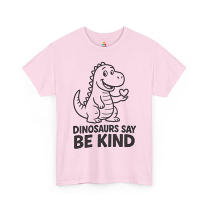 TEEZOCA Unity Day orange be kind dinosaur Unisex T-shirt Dinosaurs Say Be Kind Unity Day Anti-Bullying Awareness Unisex T-shirt | TEEZOCA 