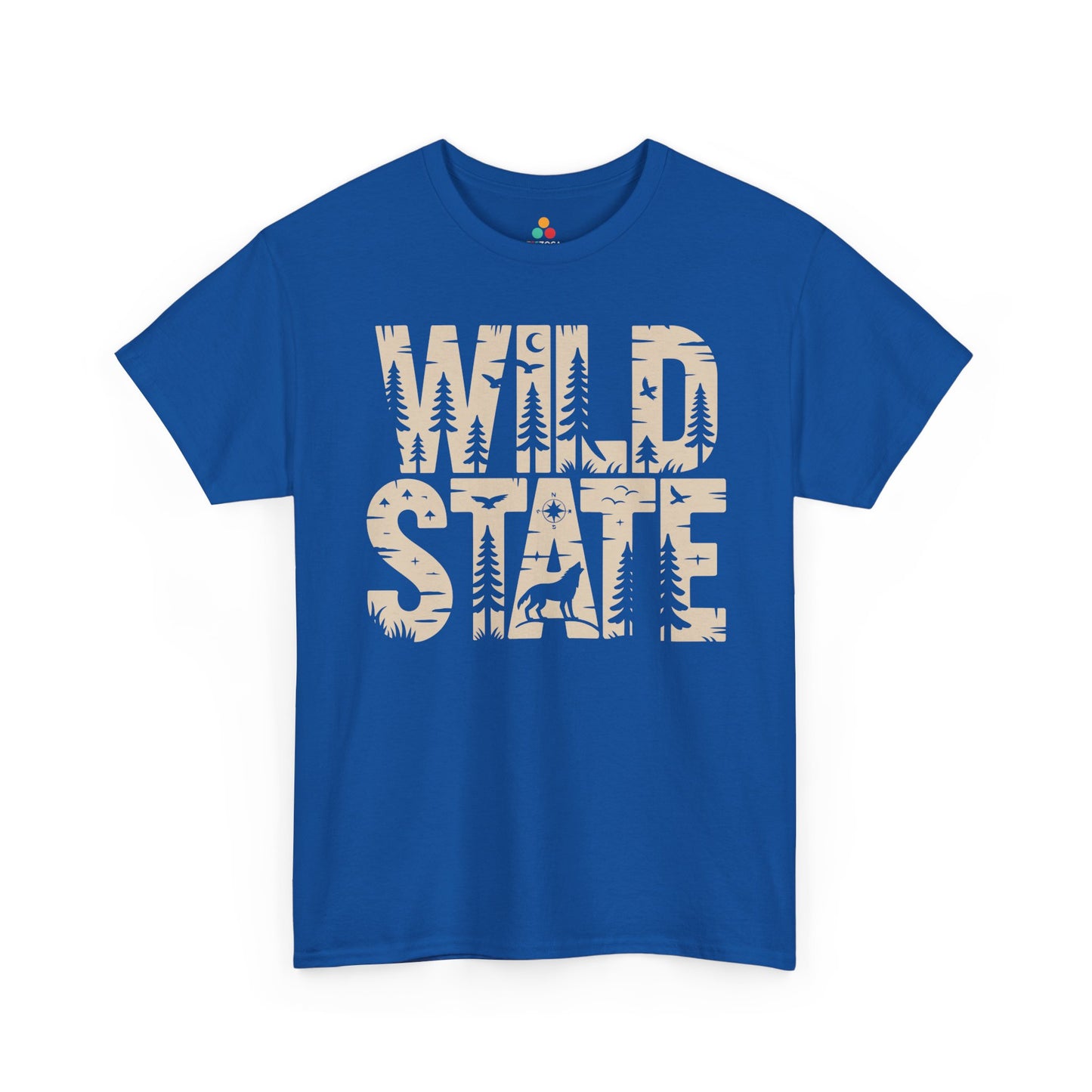 Wild State Forest Graphic Adventure Unisex T-shirt | TEEZOCA 