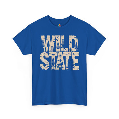 Wild State Forest Graphic Adventure Unisex T-shirt | TEEZOCA 