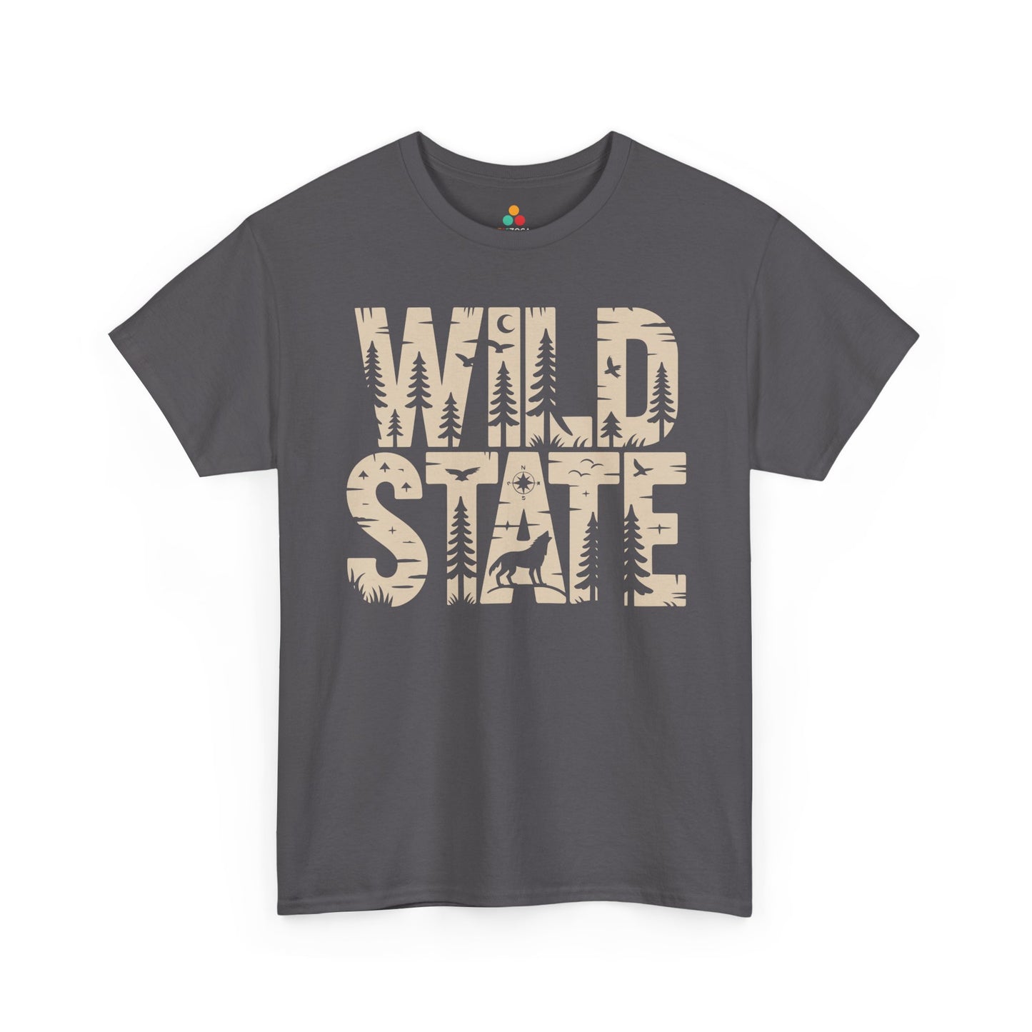 Wild State Forest Graphic Adventure Unisex T-shirt | TEEZOCA 