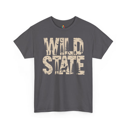 Wild State Forest Graphic Adventure Unisex T-shirt | TEEZOCA 
