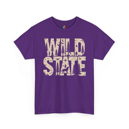 Wild State Forest Graphic Adventure Unisex T-shirt | TEEZOCA 
