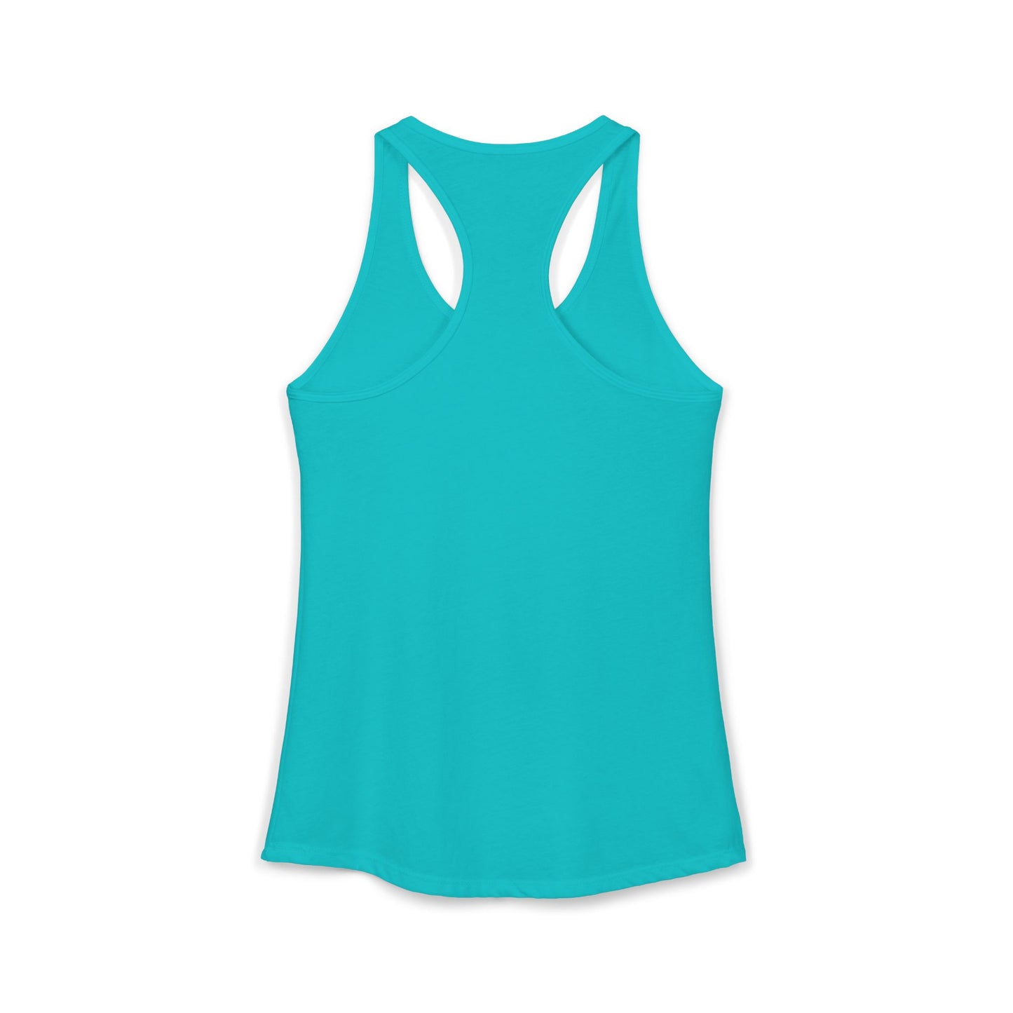 TEEZOCA adventure awaits port of call women’s tank top nautical sailing design Turquoise tank top on a white background