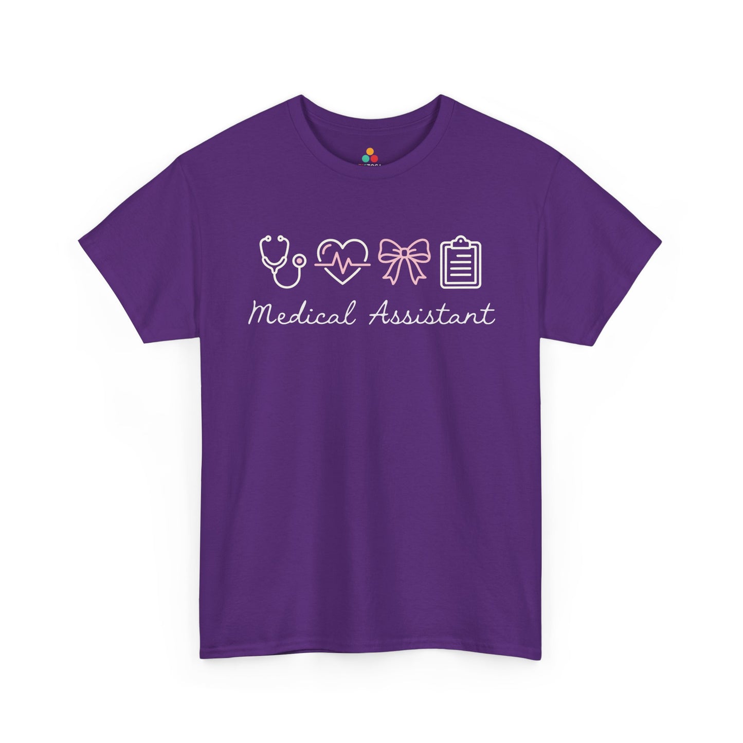 Medical Assistant Aesthetic Cute Bow Healthcare Unisex T-shirt Gift | TEEZOCA 