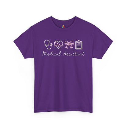 Medical Assistant Aesthetic Cute Bow Healthcare Unisex T-shirt Gift | TEEZOCA 