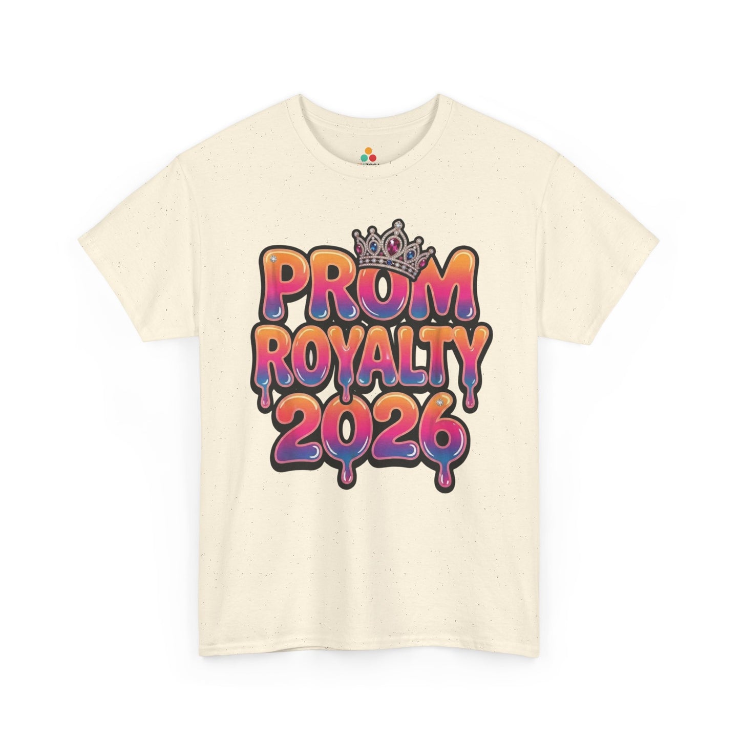 Prom Royalty 2026 Aesthetic Graphic Unisex T-shirt – Matching Squad | TEEZOCA 