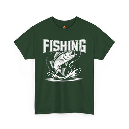 Bold Fishing Graphic Angler Style Unisex T-shirt | TEEZOCA 
