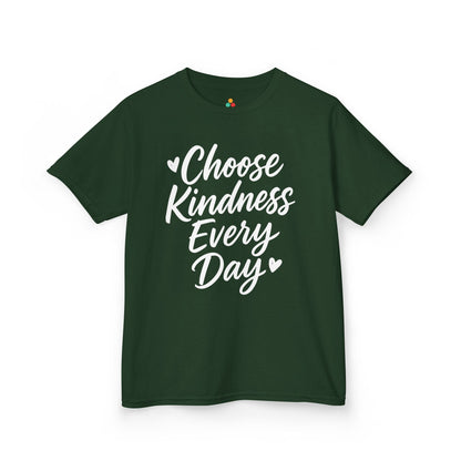 TEEZOCA anti-bullying Choose Kindness orange Kids T-shirt Choose Kindness Every Day Kids T-shirt for Unity Day | TEEZOCA 