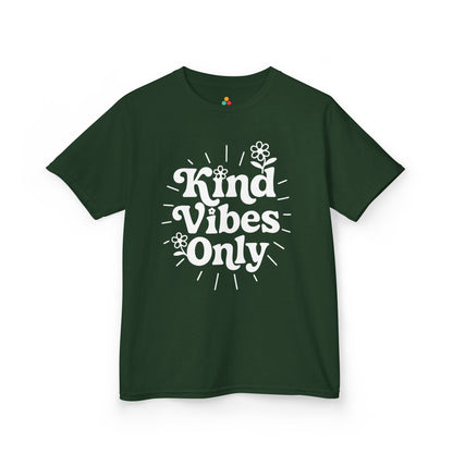 TEEZOCA anti-bullying Kind Vibes Only awareness Kids T-shirt Kind Vibes Only Orange Unity Day Anti-Bullying Kids T-shirt | TEEZOCA 