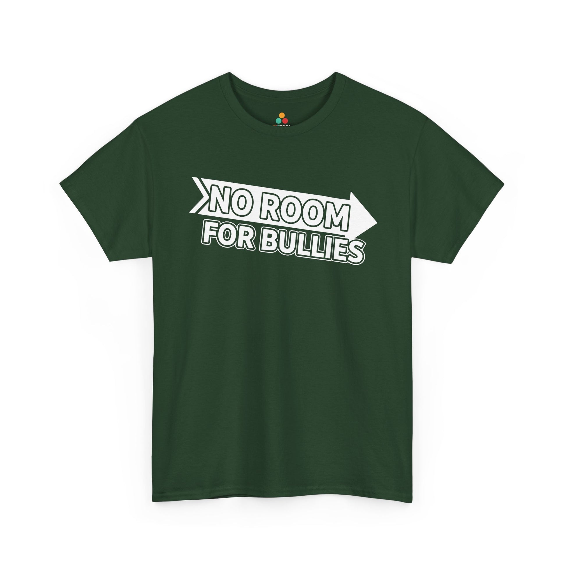 TEEZOCA anti-bullying Unisex T-shirt no room for bullies message No Room for Bullies Unisex T-Shirt | Unity Day Anti-Bullying Message Tee | TEEZOCA 