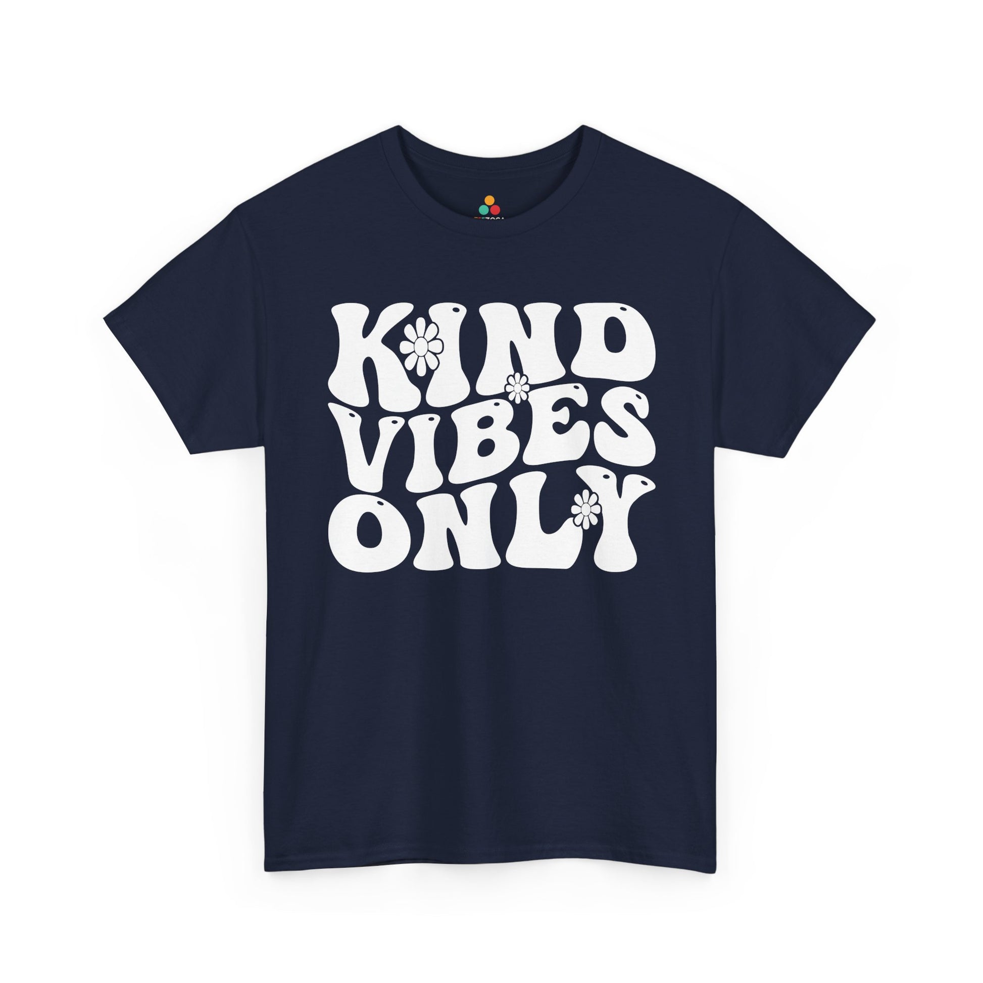 TEEZOCA anti-bullying Unisex T-shirt positive kindness slogan Kind Vibes Only Unisex T-Shirt | Unity Day Kindness Anti-Bullying Tee | TEEZOCA 
