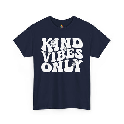 TEEZOCA anti-bullying Unisex T-shirt positive kindness slogan Kind Vibes Only Unisex T-Shirt | Unity Day Kindness Anti-Bullying Tee | TEEZOCA 