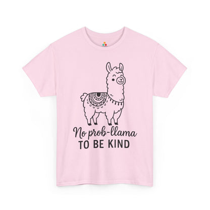 TEEZOCA anti-bullying Unity Day llama Unisex T-shirt No Prob-Llama To Be Kind Unity Day Anti-Bullying Awareness Unisex T-shirt | TEEZOCA 