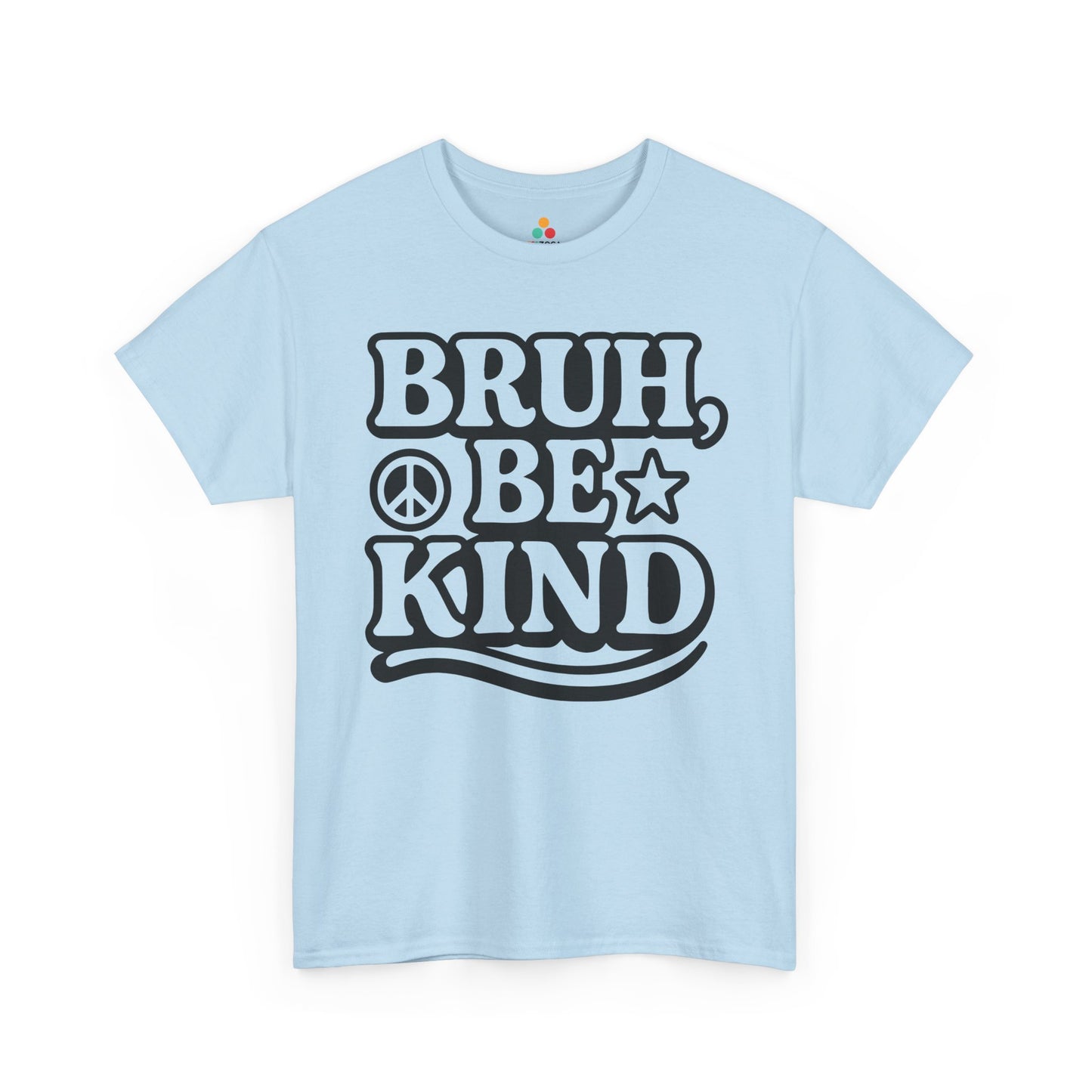 TEEZOCA anti-bullying bruh be kind Unisex T-shirt bold typography Bruh Be Kind Unisex T-Shirt for Unity Day Kindness & Anti-Bullying | TEEZOCA 