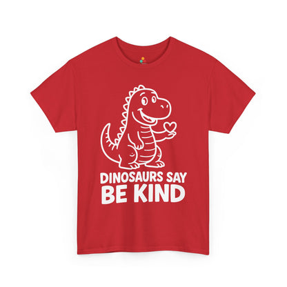 TEEZOCA anti-bullying dinosaur kindness Unisex T-shirt Dinosaurs Say Be Kind Unity Day Anti-Bullying Awareness Unisex T-shirt | TEEZOCA 