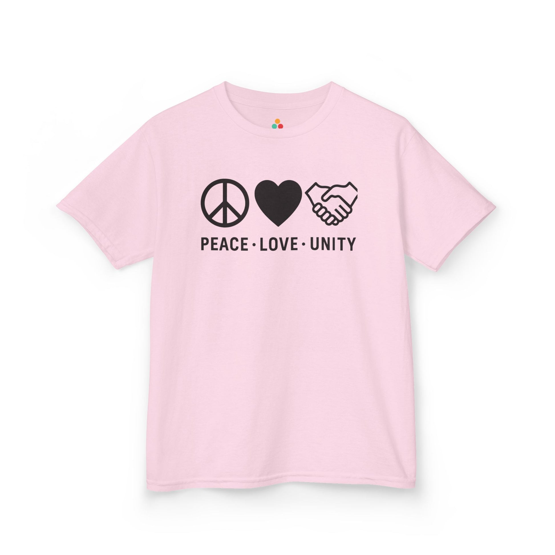 TEEZOCA anti-bullying peace love unity school awareness Kids T-shirt Peace Love Unity Orange Unity Day Anti-Bullying Kids T-shirt | TEEZOCA 