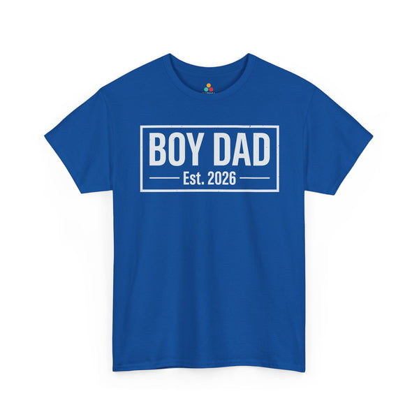 TEEZOCA_baby_announcement_t-shirt_for_dads_with_est_2026_design