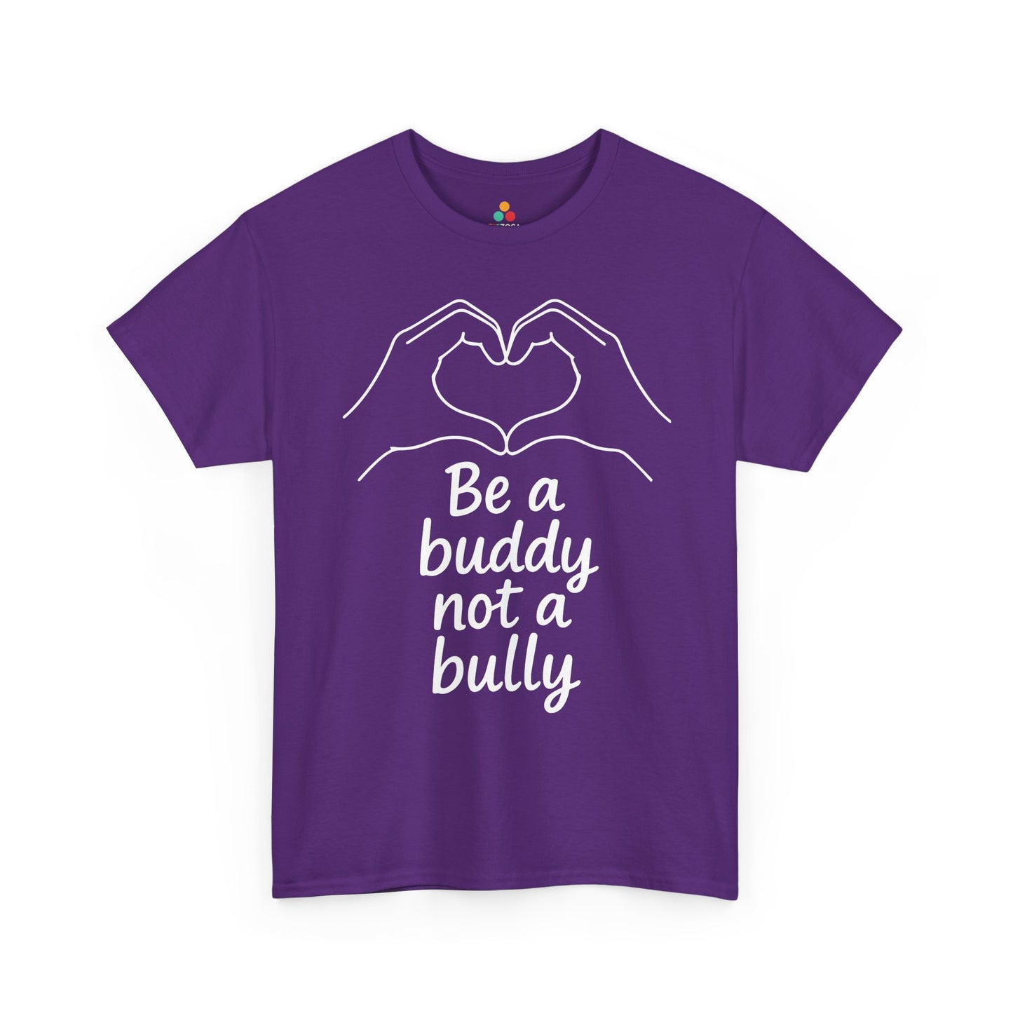 TEEZOCA be kind anti-bullying Unisex T-shirt design Be a Buddy Not a Bully Unity Day Anti-Bullying Message Unisex T-shirt | TEEZOCA 