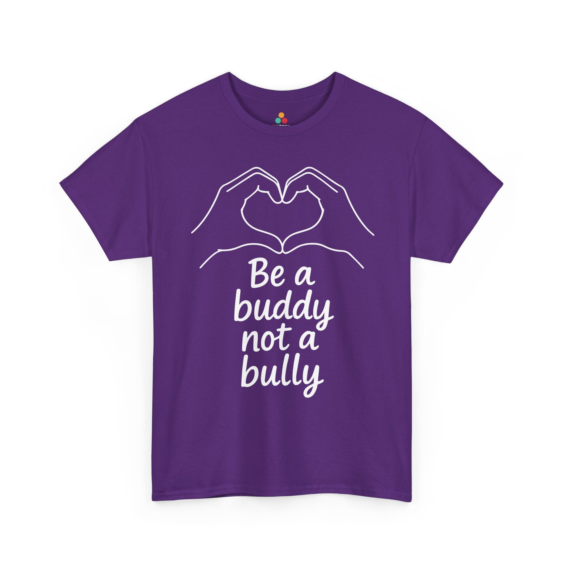 TEEZOCA be kind anti-bullying Unisex T-shirt design Be a Buddy Not a Bully Unity Day Anti-Bullying Message Unisex T-shirt | TEEZOCA 