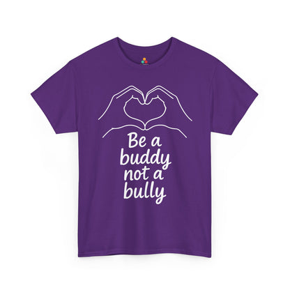 TEEZOCA be kind anti-bullying Unisex T-shirt design Be a Buddy Not a Bully Unity Day Anti-Bullying Message Unisex T-shirt | TEEZOCA 