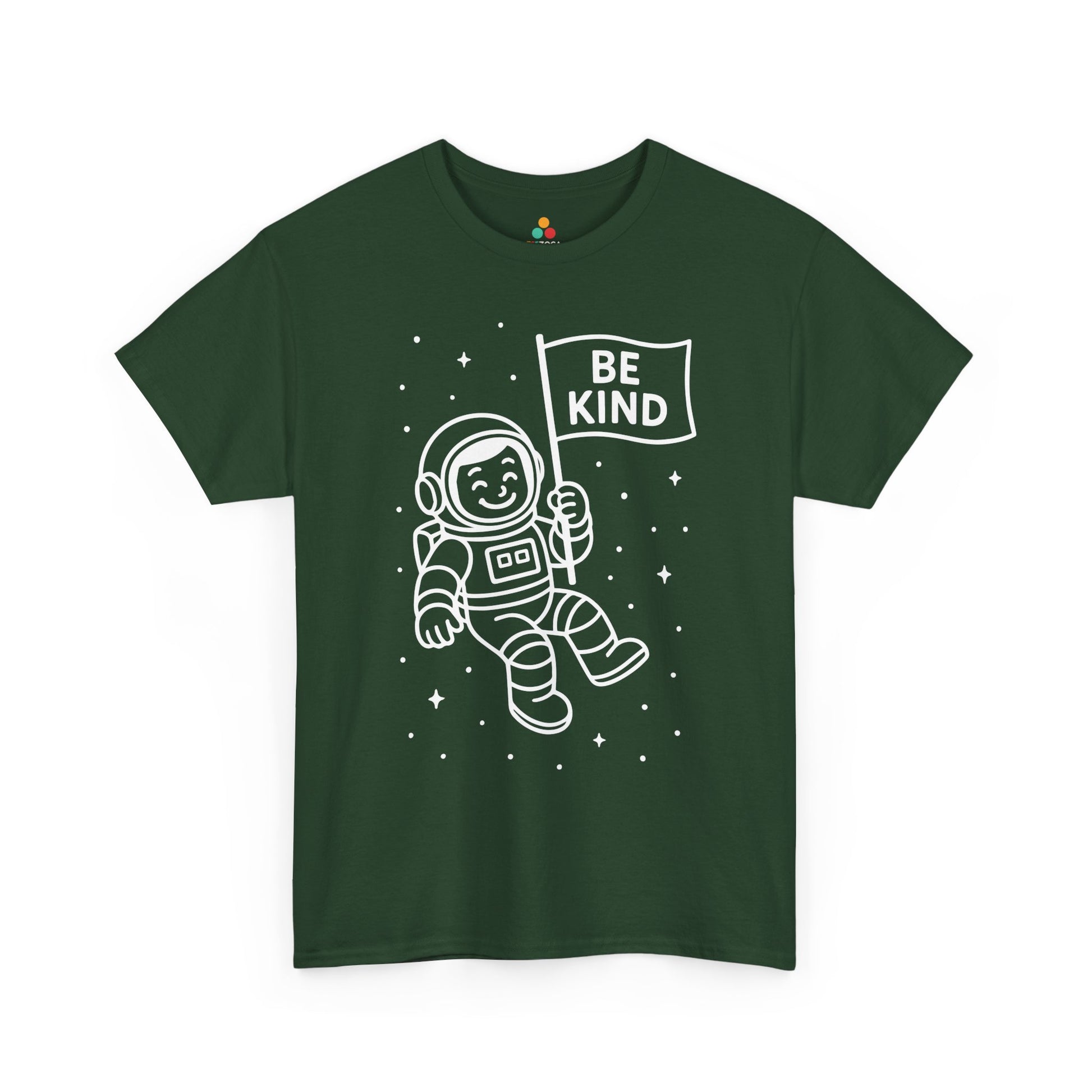 Be Kind Astronaut Unisex T-Shirt | Unity Day Kindness Awareness Tee | TEEZOCA 