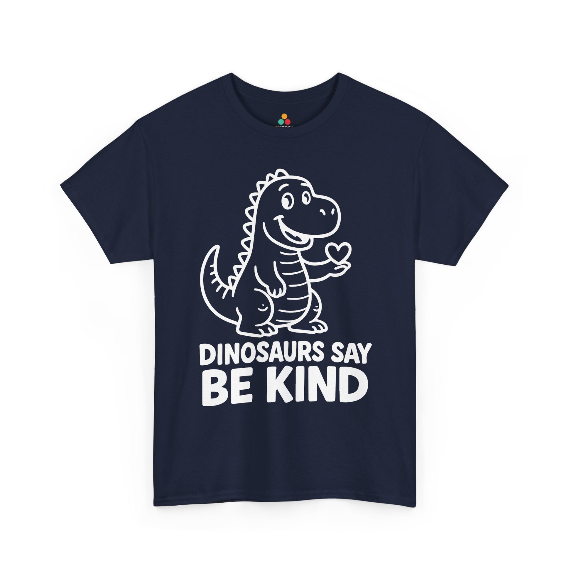 TEEZOCA be kind dinosaur Unity Day awareness Unisex T-shirt Dinosaurs Say Be Kind Unity Day Anti-Bullying Awareness Unisex T-shirt | TEEZOCA 