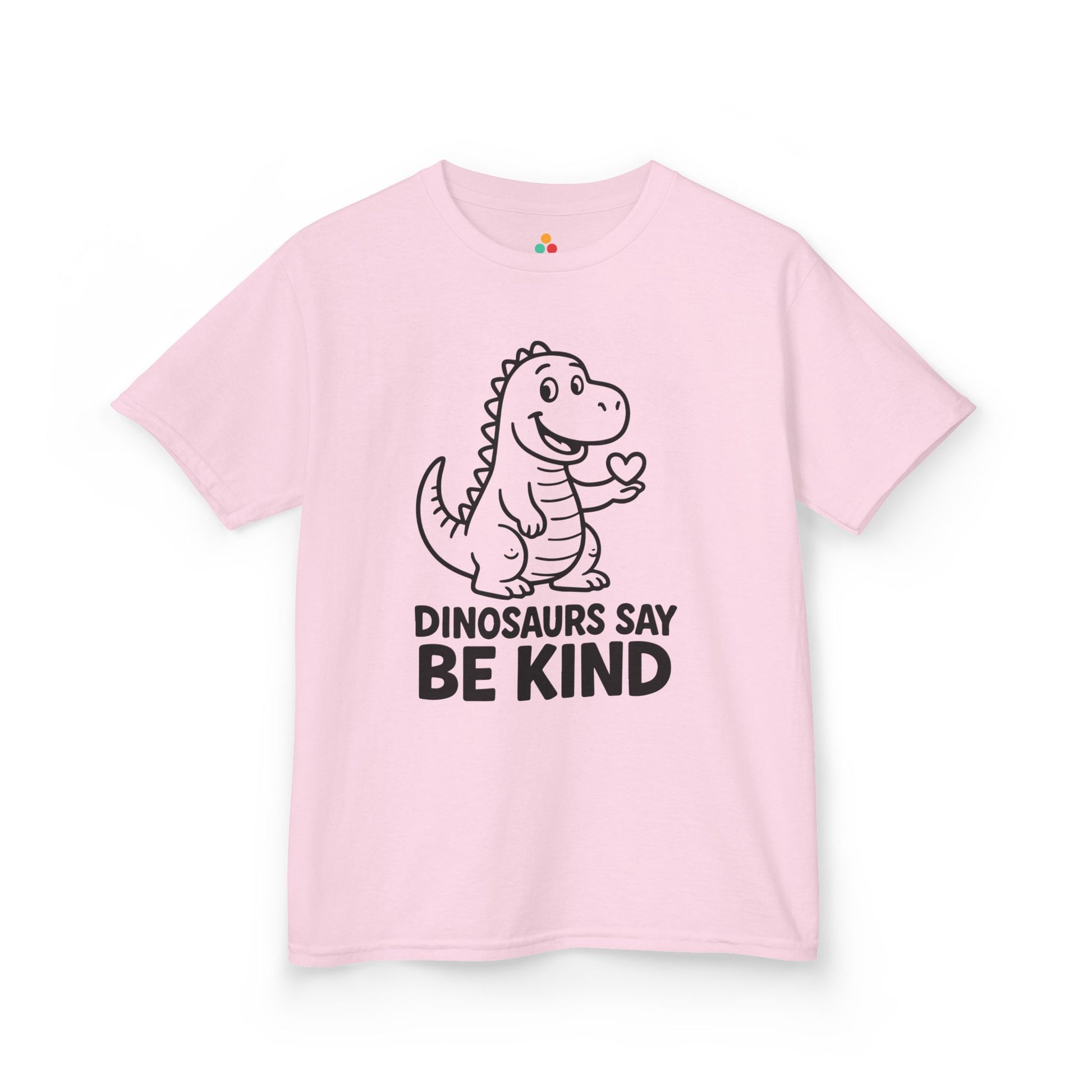TEEZOCA be kind dinosaur orange school awareness Kids T-shirt Dinosaurs Say Be Kind Orange Unity Day Kids T-shirt | TEEZOCA 