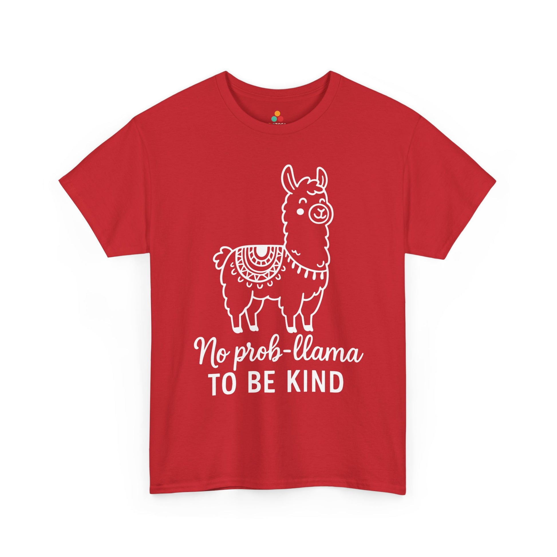 TEEZOCA be kind everyday llama Unisex T-shirt No Prob-Llama To Be Kind Unity Day Anti-Bullying Awareness Unisex T-shirt | TEEZOCA 