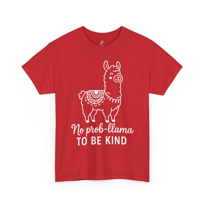 TEEZOCA be kind everyday llama Unisex T-shirt No Prob-Llama To Be Kind Unity Day Anti-Bullying Awareness Unisex T-shirt | TEEZOCA 