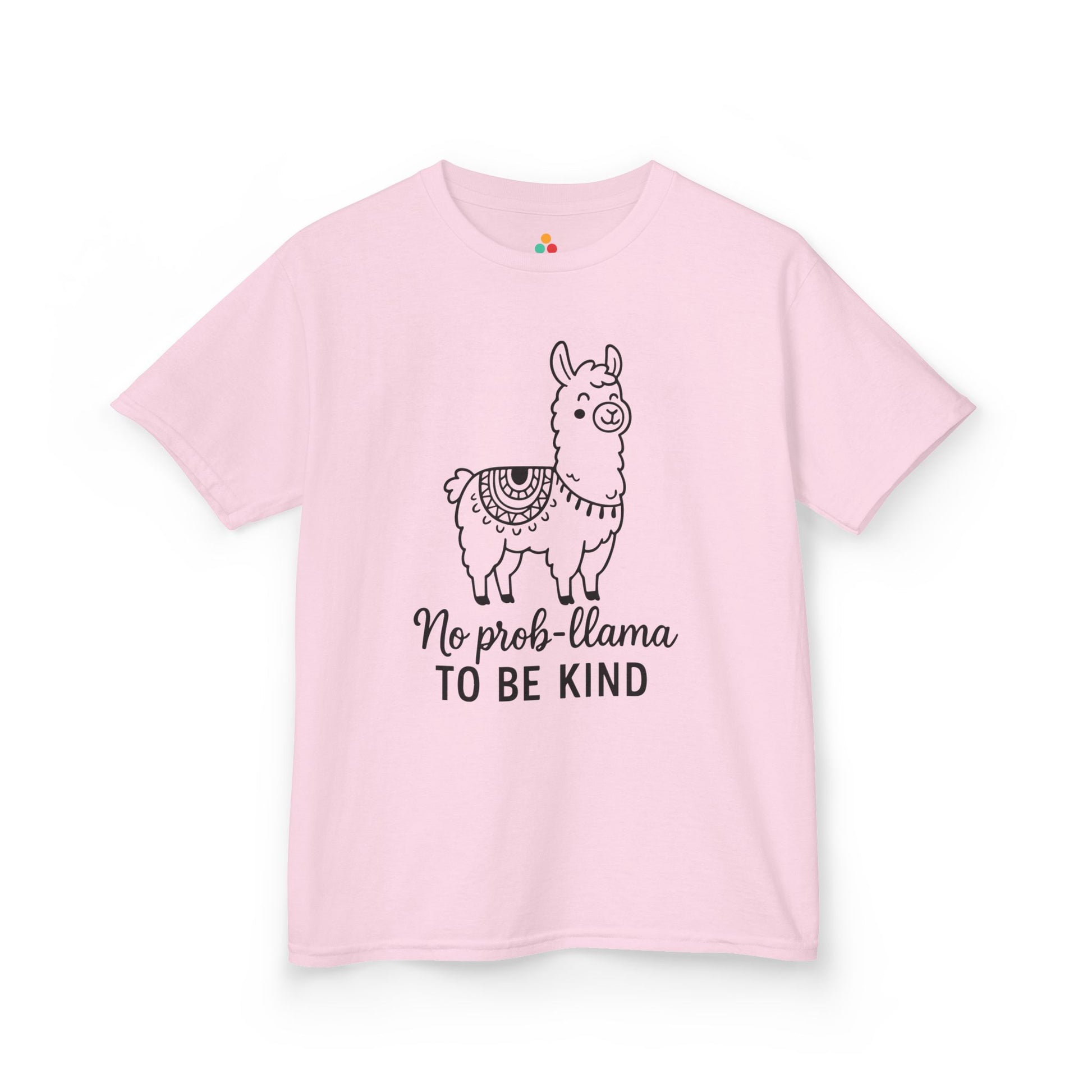 TEEZOCA be kind llama orange school awareness Kids T-shirt No Prob-Llama To Be Kind Orange Unity Day Kids T-shirt | TEEZOCA 