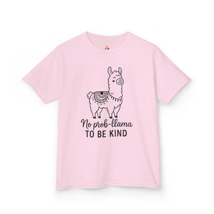 TEEZOCA be kind llama orange school awareness Kids T-shirt No Prob-Llama To Be Kind Orange Unity Day Kids T-shirt | TEEZOCA 