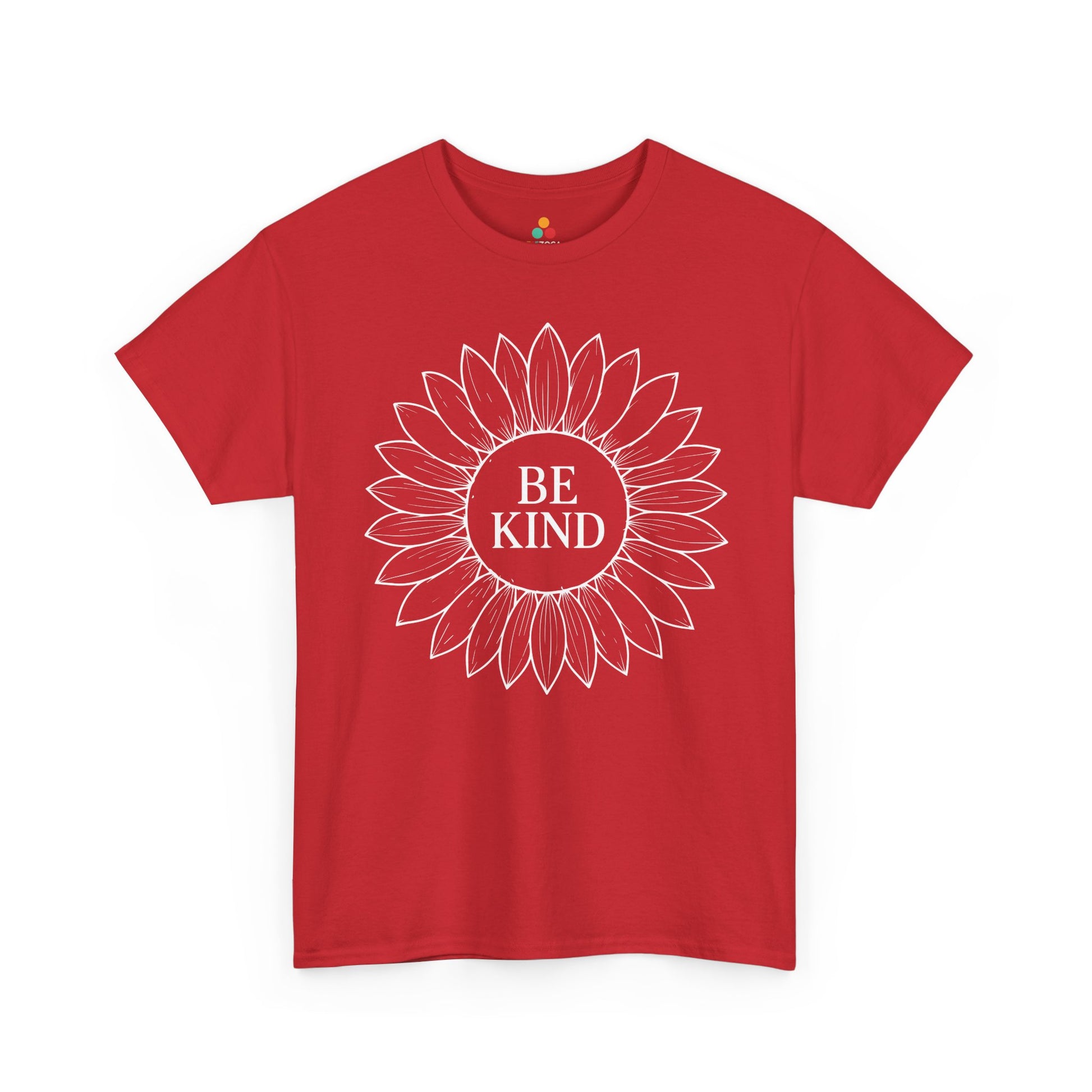 TEEZOCA be kind statement Unisex T-shirt inclusive lifestyle Be Kind Sunflower Unisex T-shirt for Unity Day Anti-Bullying Awareness | TEEZOCA 