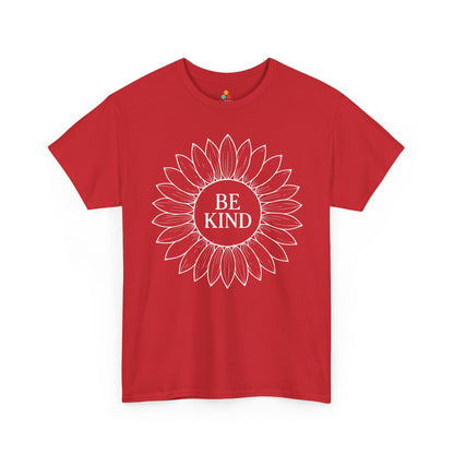 TEEZOCA be kind statement Unisex T-shirt inclusive lifestyle Be Kind Sunflower Unisex T-shirt for Unity Day Anti-Bullying Awareness | TEEZOCA 