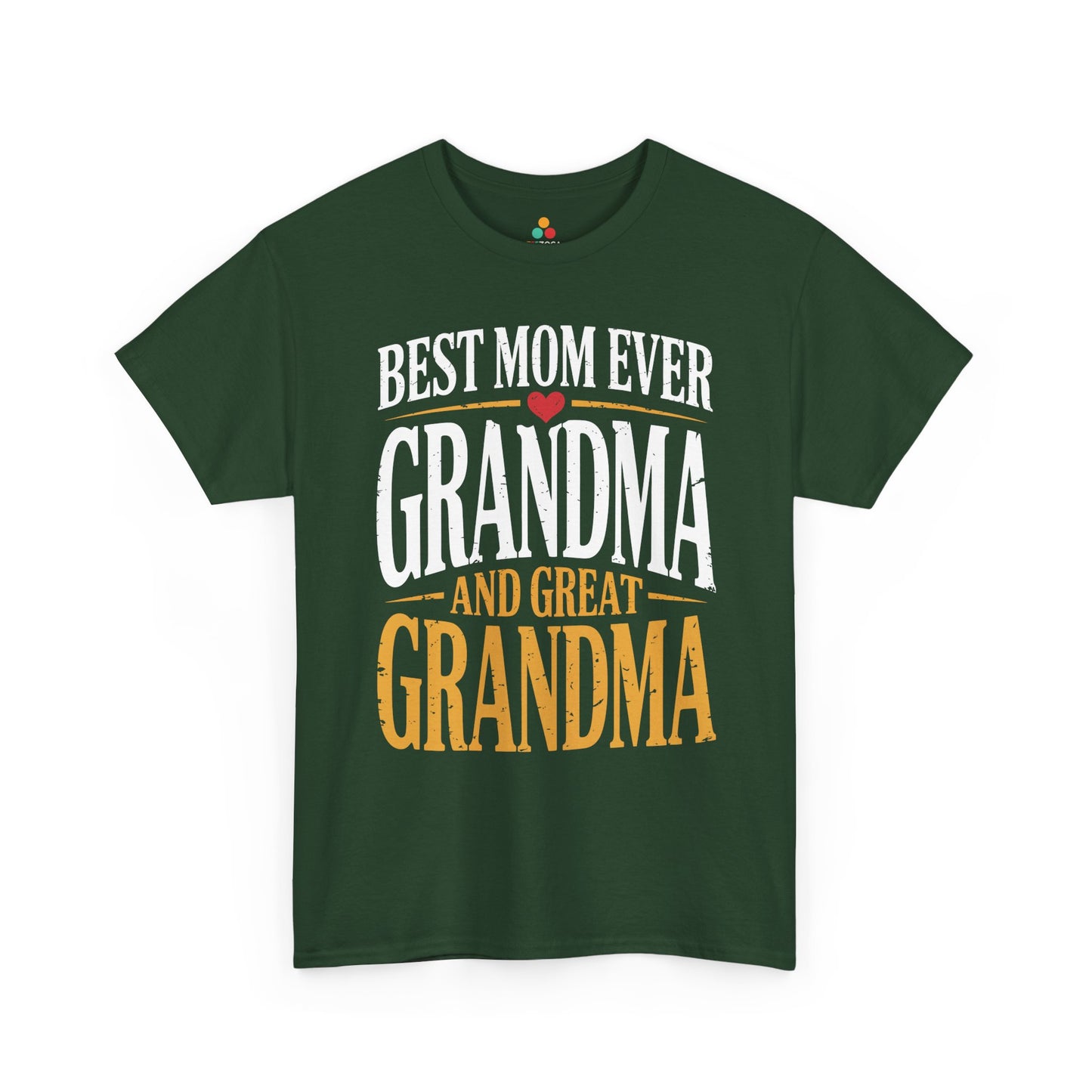 Best Mom Ever Grandma Women's T-shirt Mother's Day Gift for Mom | TEEZOCA 
