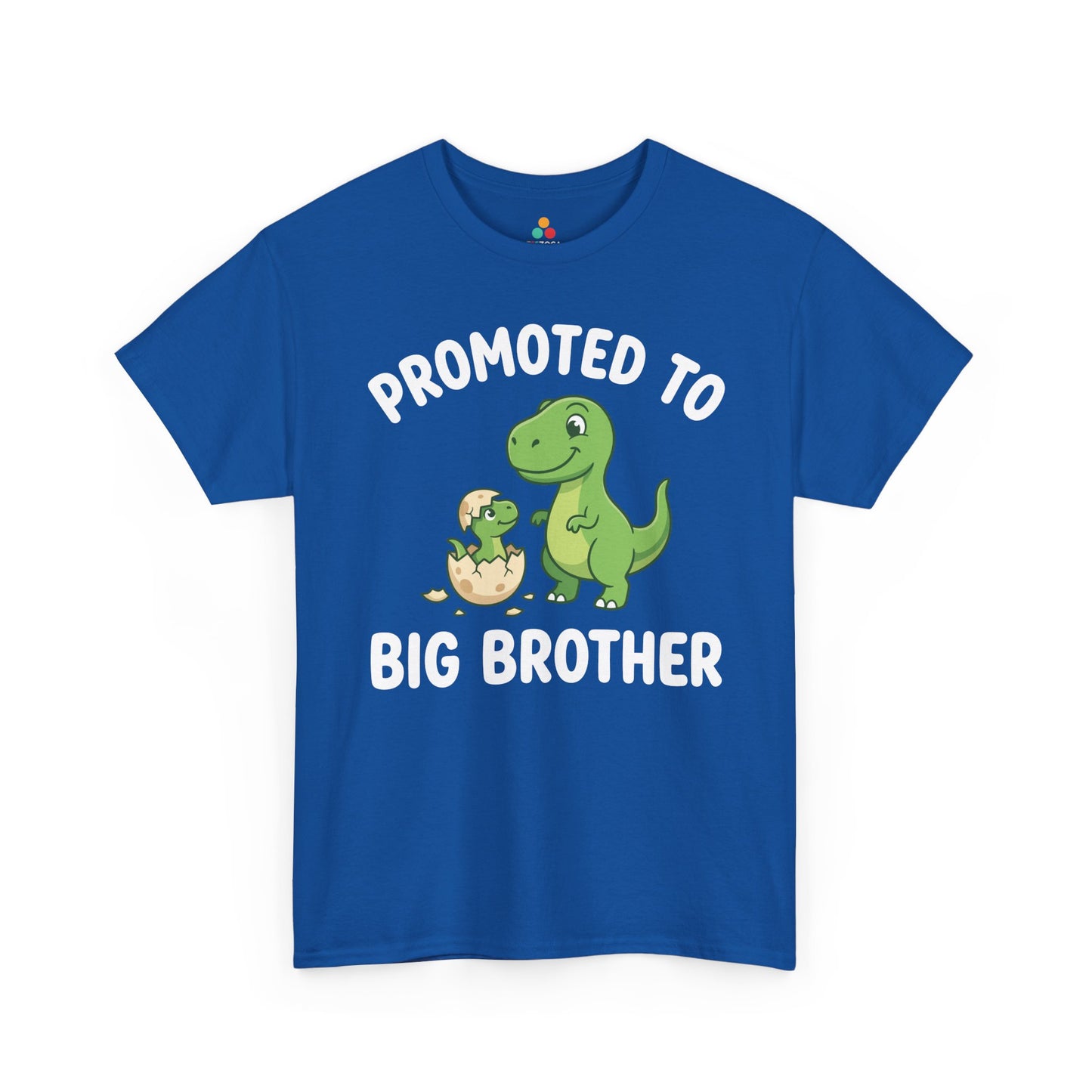 Promoted to Big Brother Dinosaur Funny Announcement Unisex T-shirt | TEEZOCA 