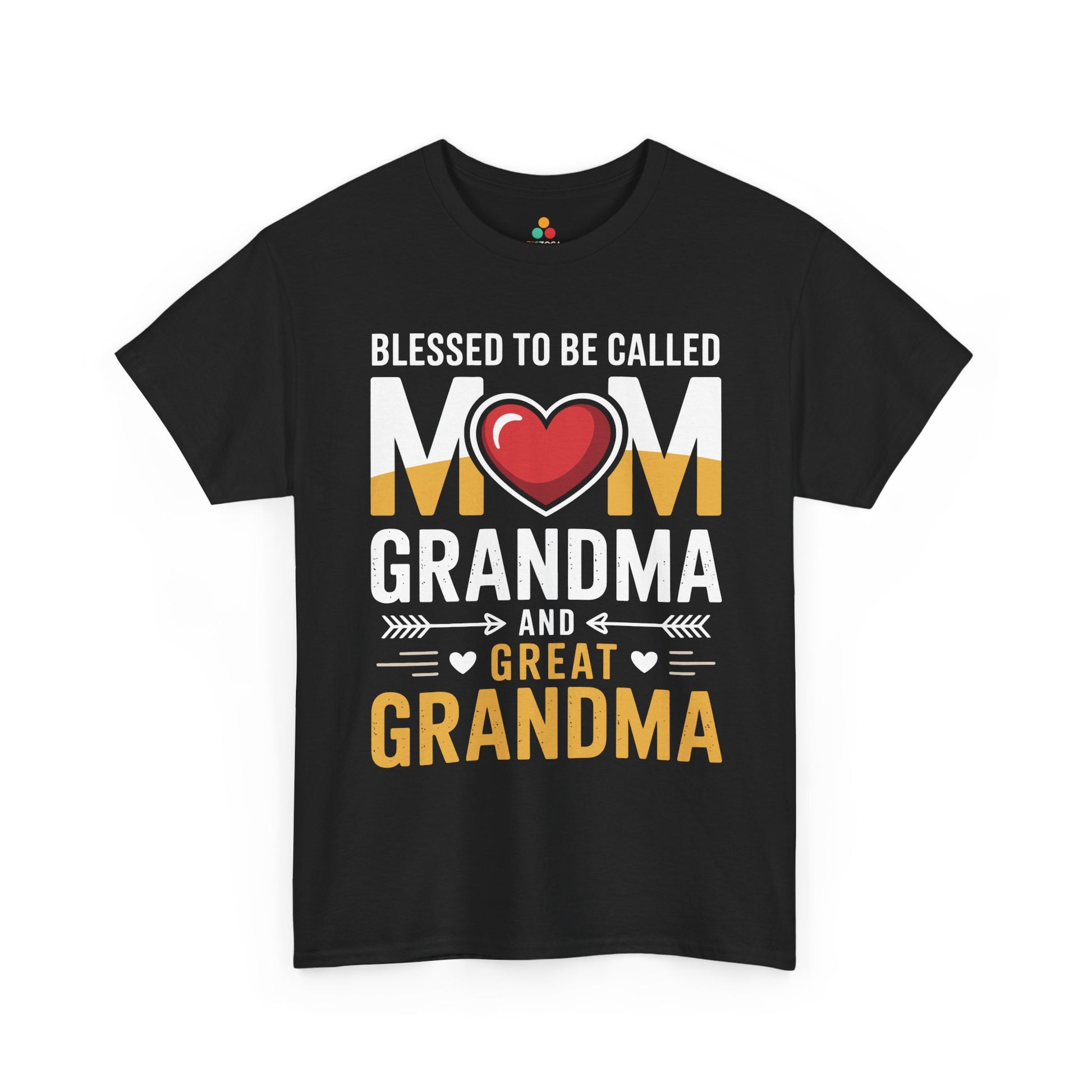 Blessed Mom Grandma Women's T-shirt Mother's Day Gift Mom Grandma Tee | TEEZOCA 