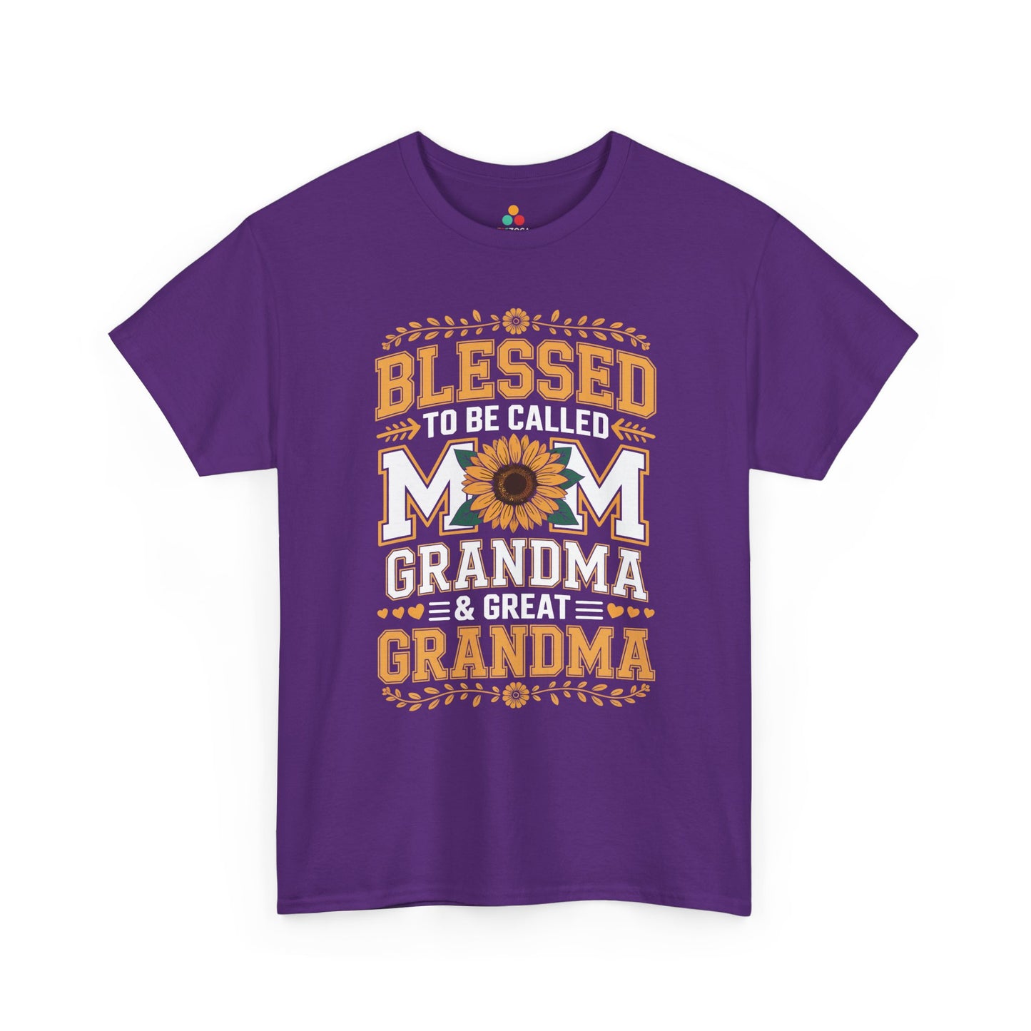 Blessed Mom Grandma Women's T-shirt Mother's Day Gift for Mom | TEEZOCA 